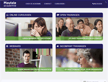 Tablet Screenshot of movisieacademie.nl